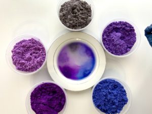 Purple Bath Bomb Color