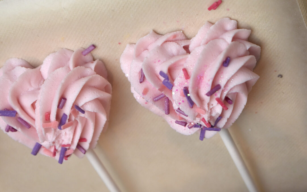 Easy Heart Bubble Bar Wands for Valentines