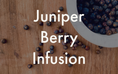 Juniper Infused Oil: The Kinda Folk Method