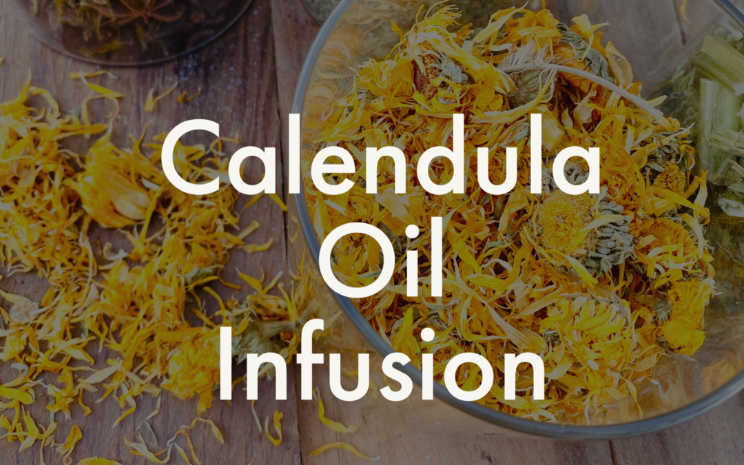 Calendula Hot Oil Infusion: The Quick Method