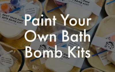 Paint Your Own Bath Bomb Kits
