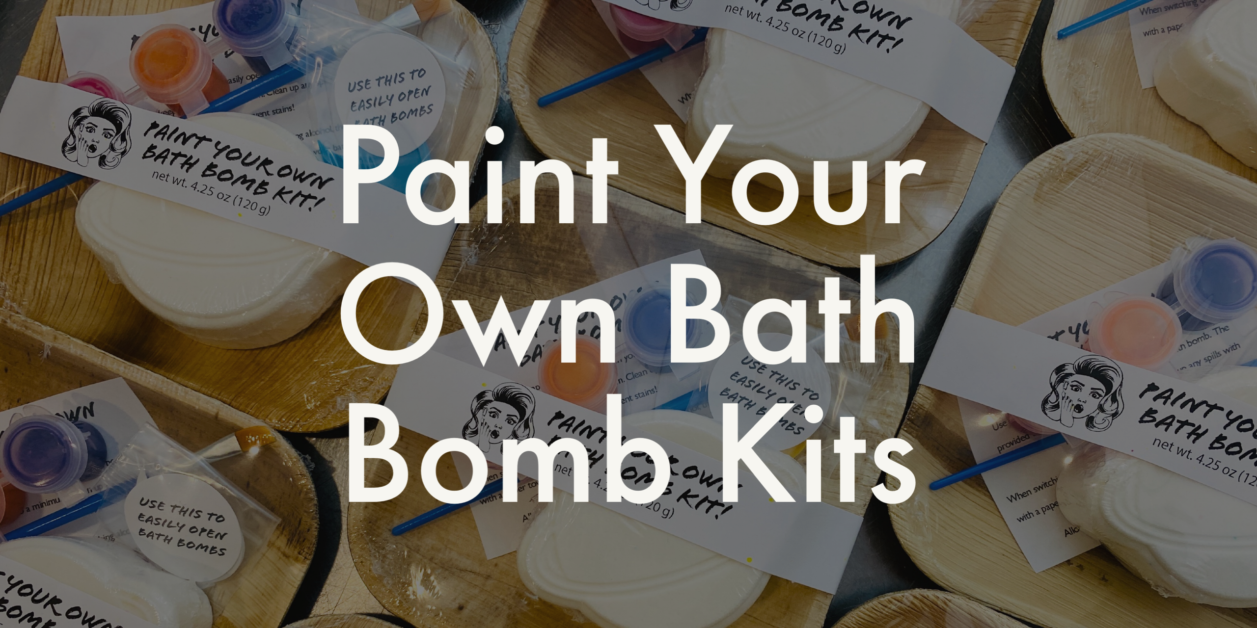 Paint Your Own Bath Bomb Kit – Shuckasoapo